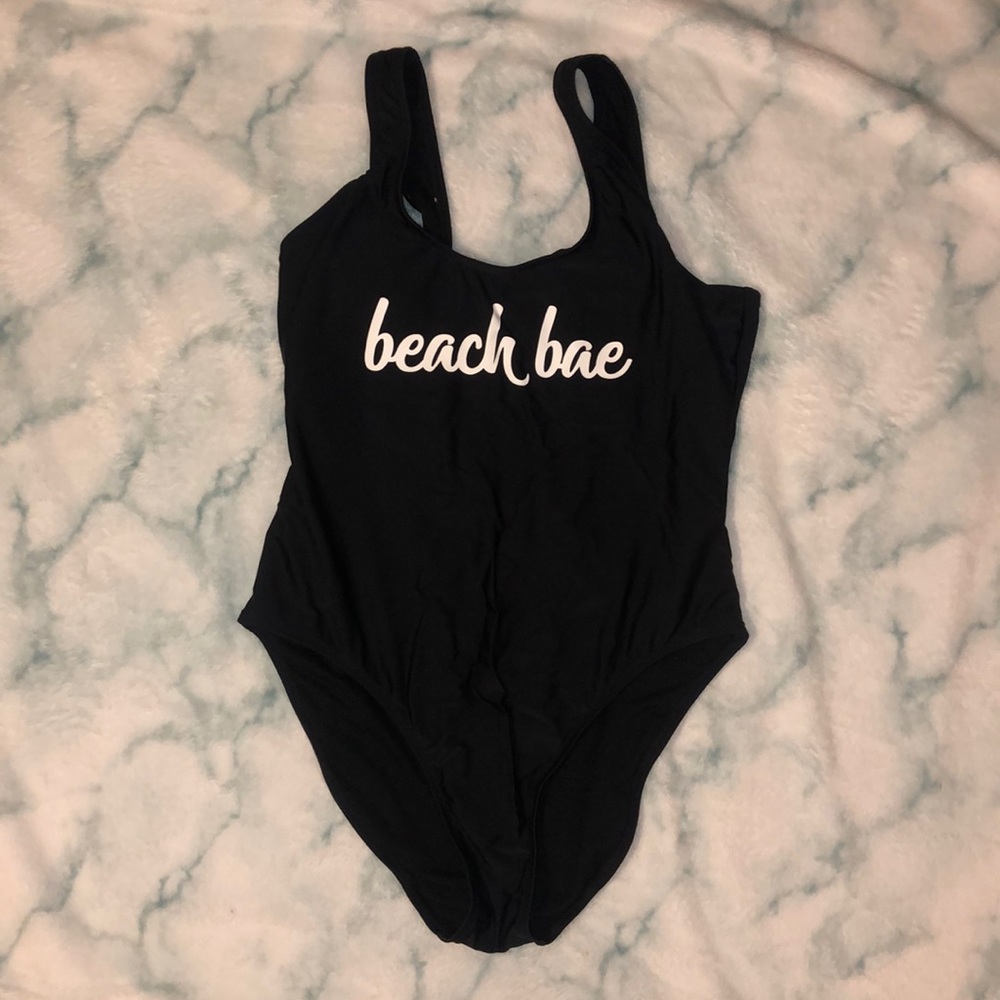 Beach Bae one piece 🖤